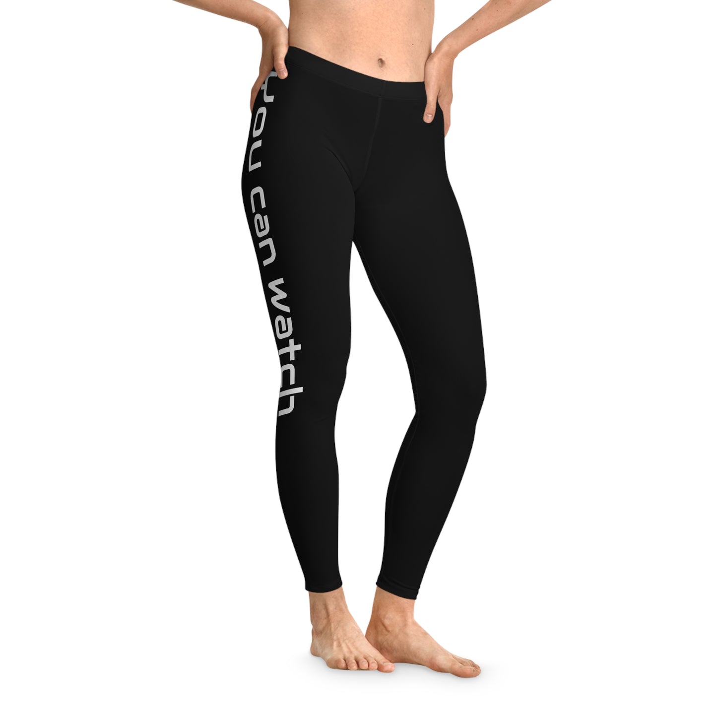 Statement Stretchy Black Leggings