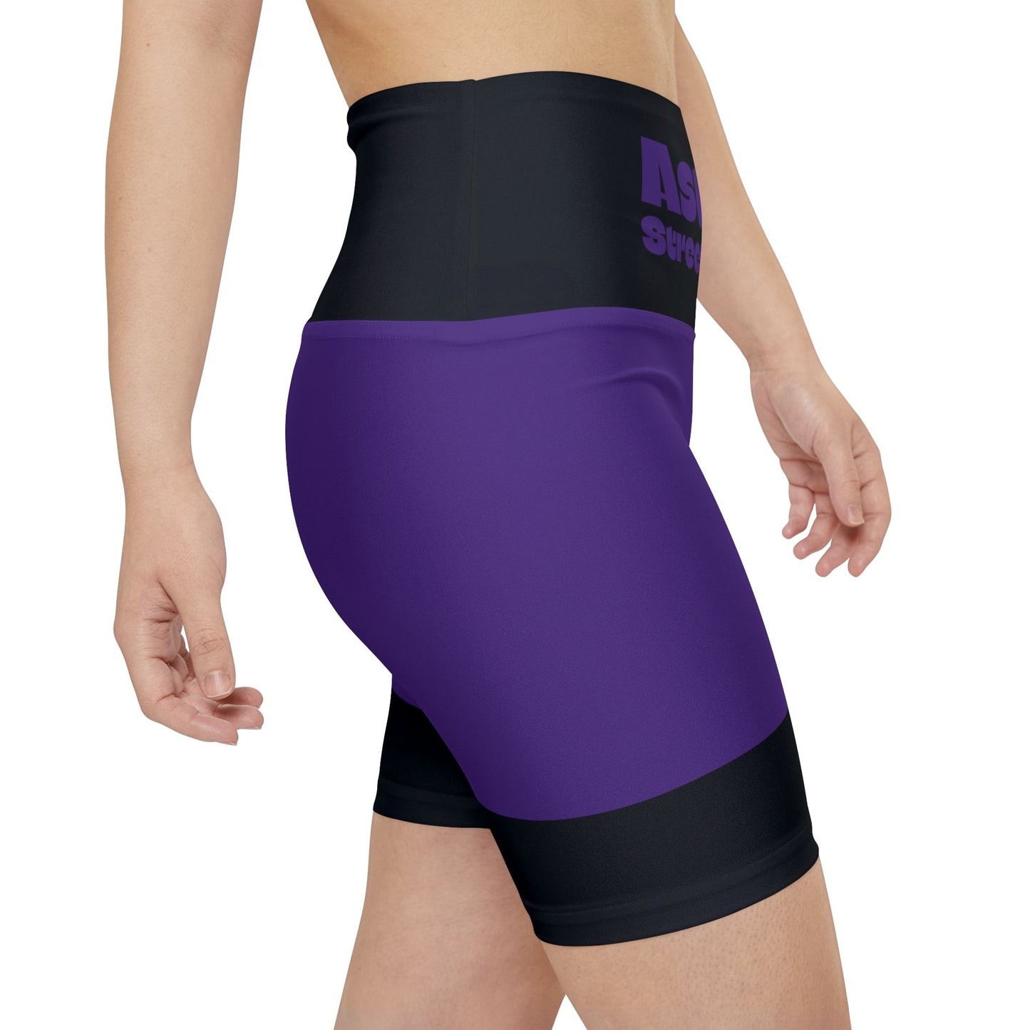 Astek Streetwear purple Workout Shorts