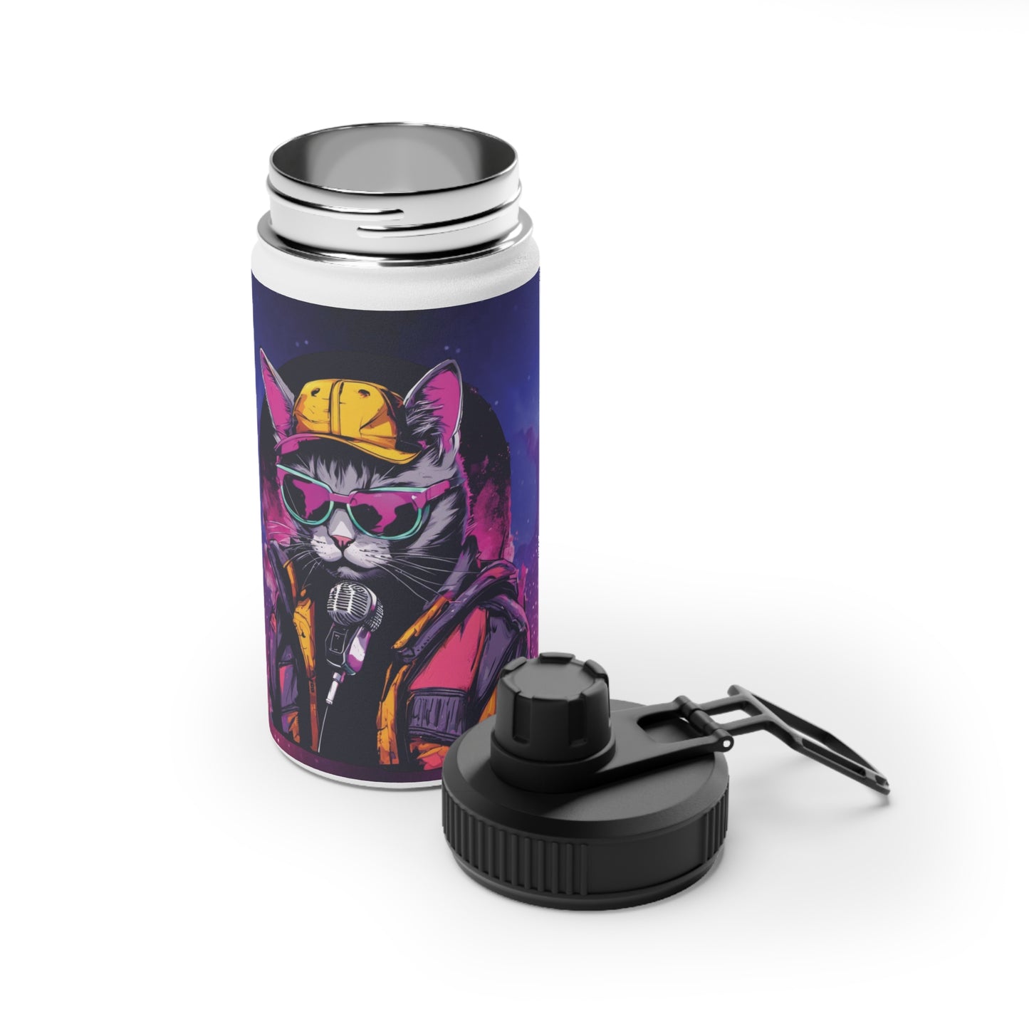 Hip-Hop Cat Catanova Waterfles