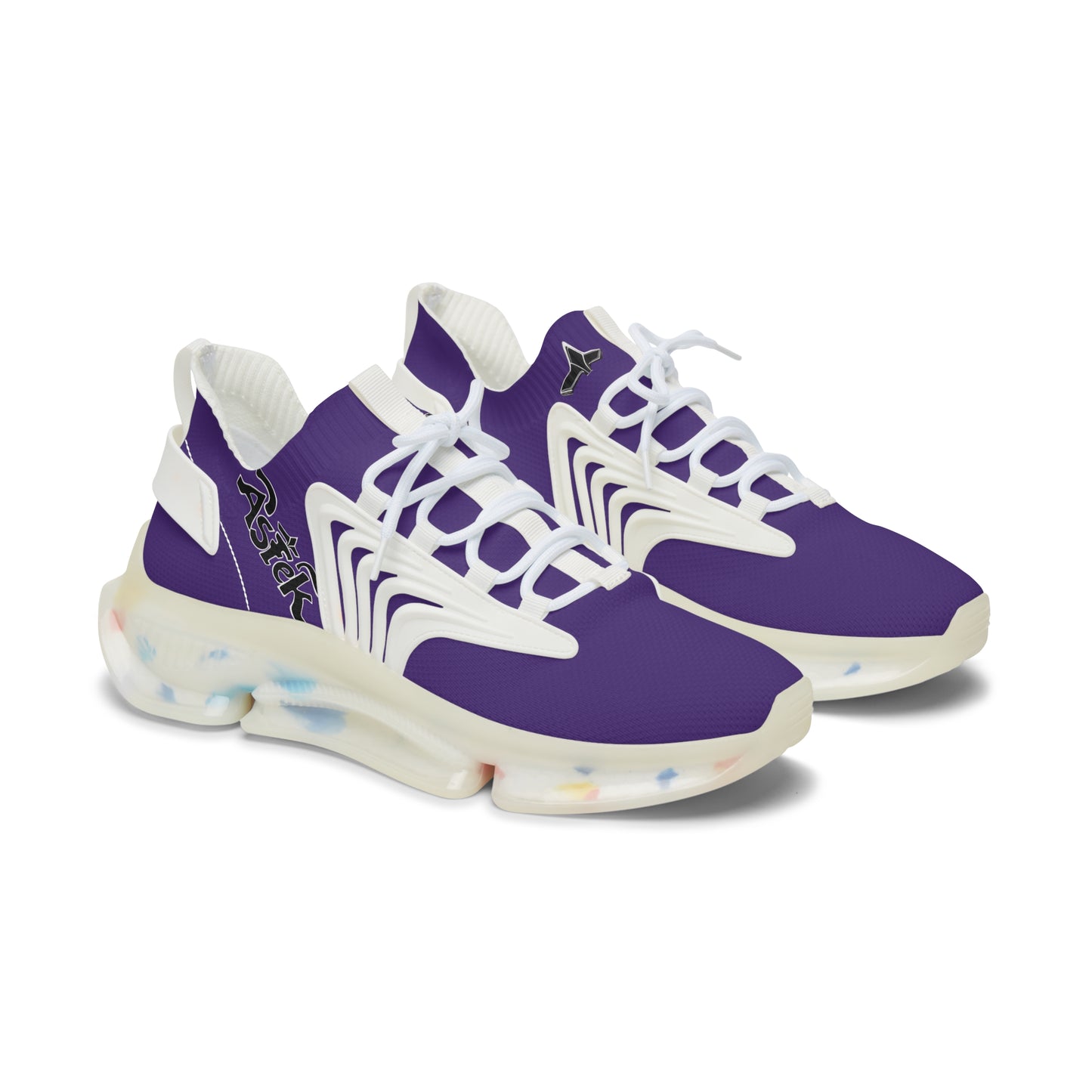 Women's Purple Mesh Sneakers