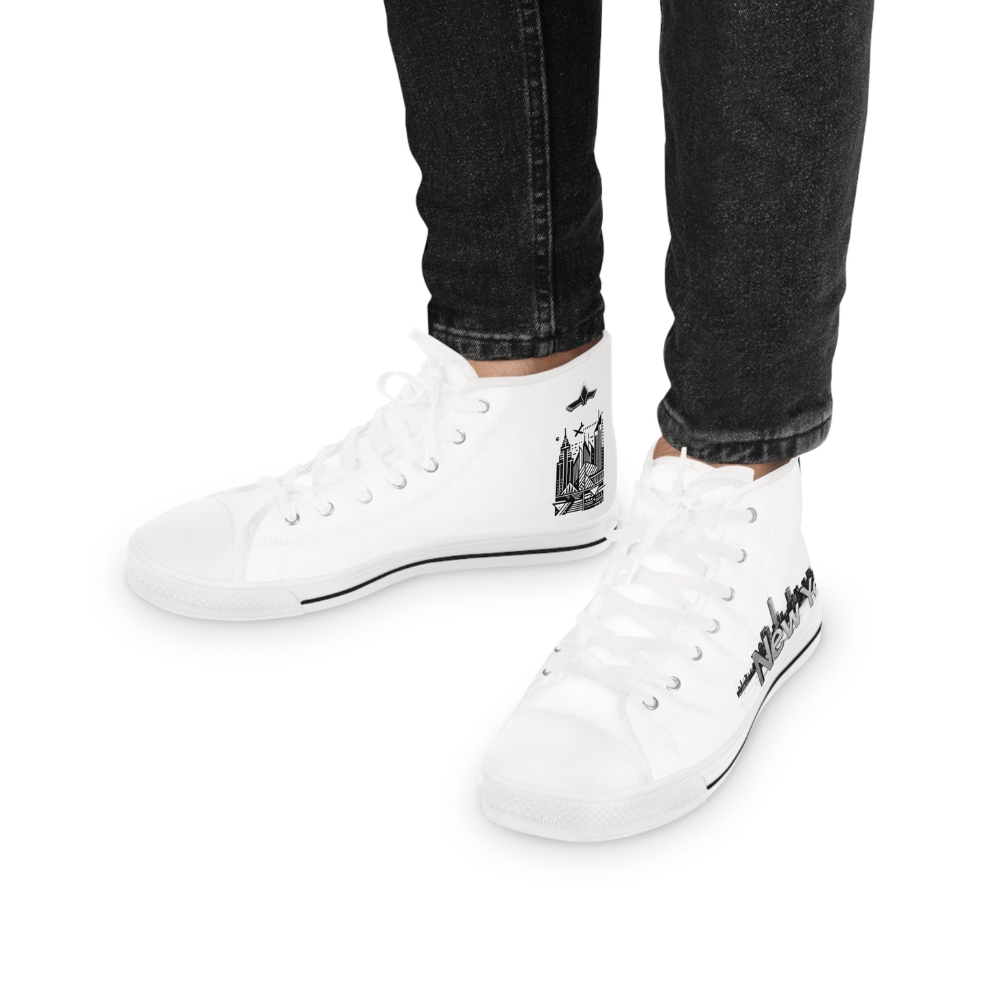 New York City 5 Boroughs High Top Sneakers