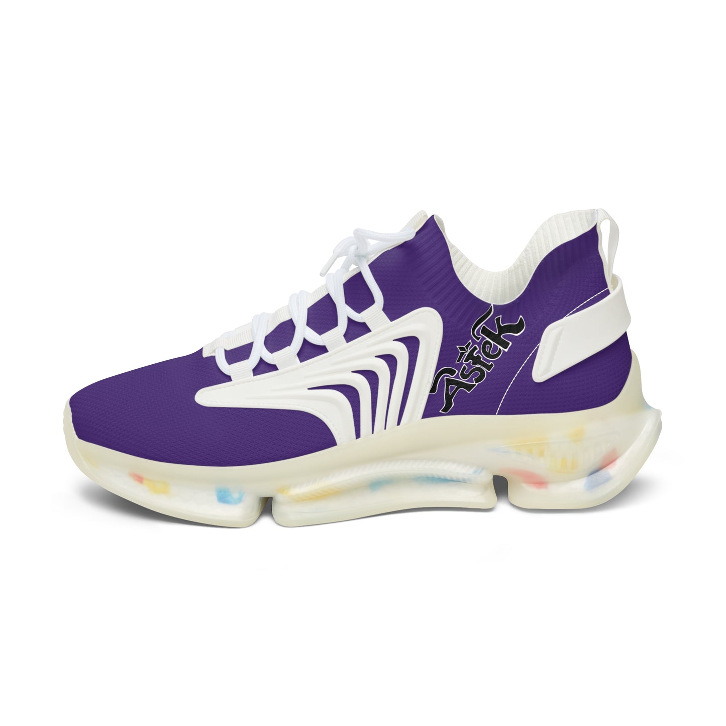 Women's Purple Mesh Sneakers