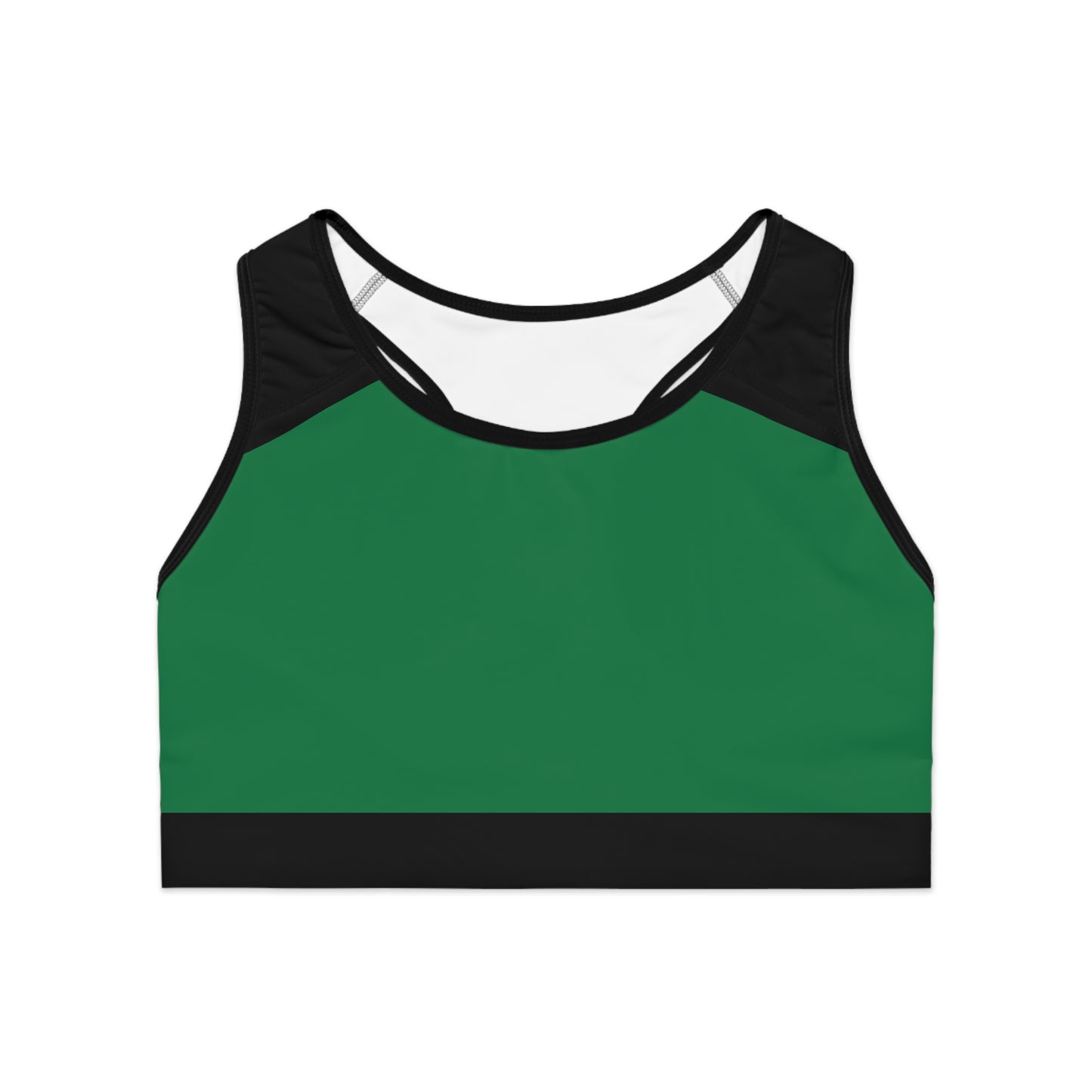 Astek Streetwear dark green Sports Bra