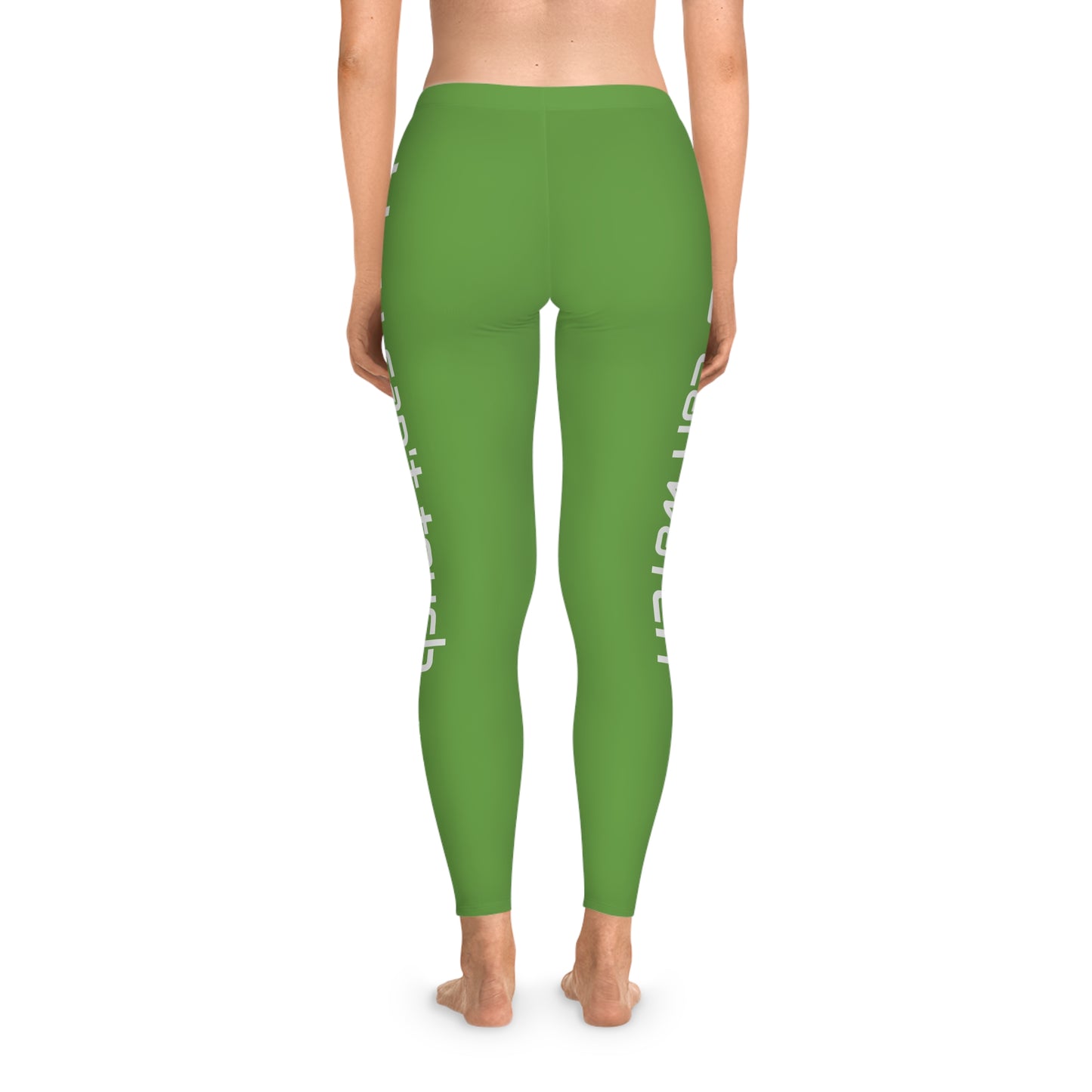 Statement Stretchy Green Leggings