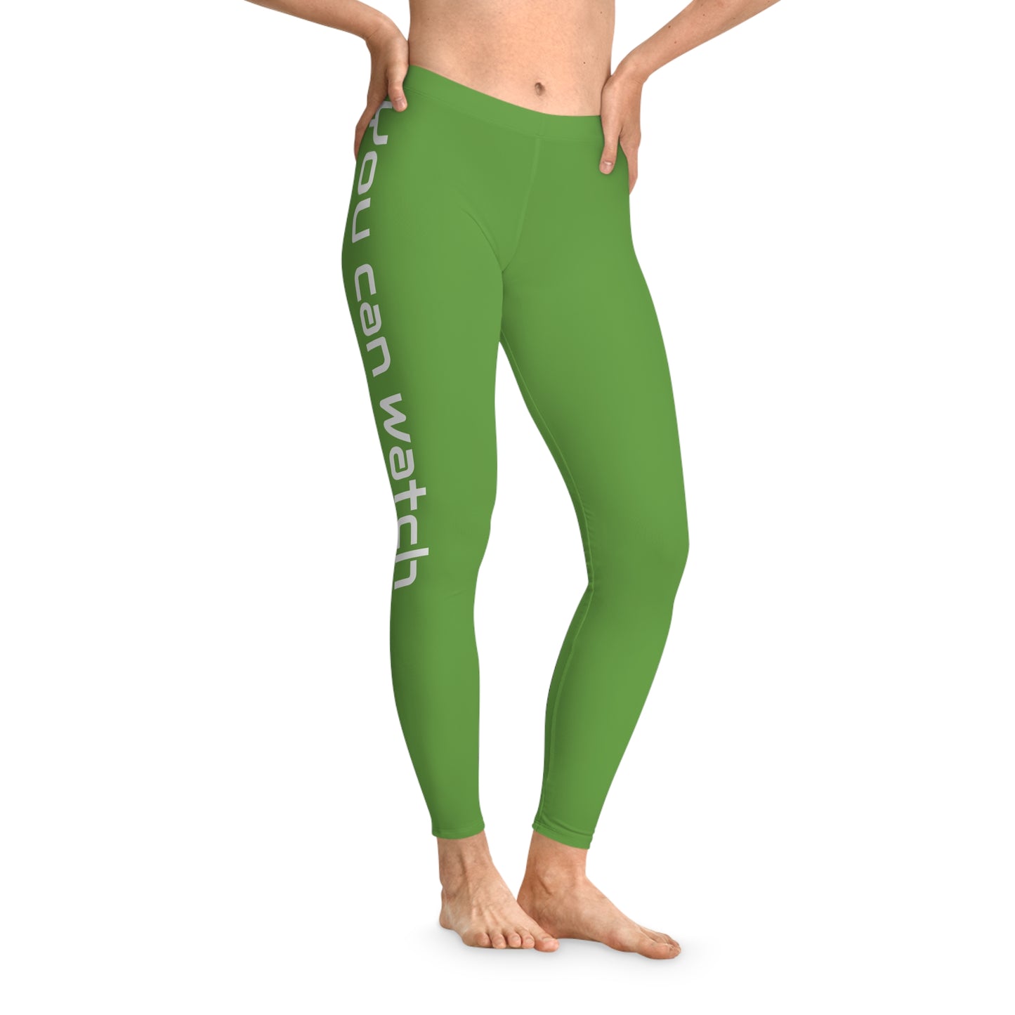 Statement Stretchy Green Leggings