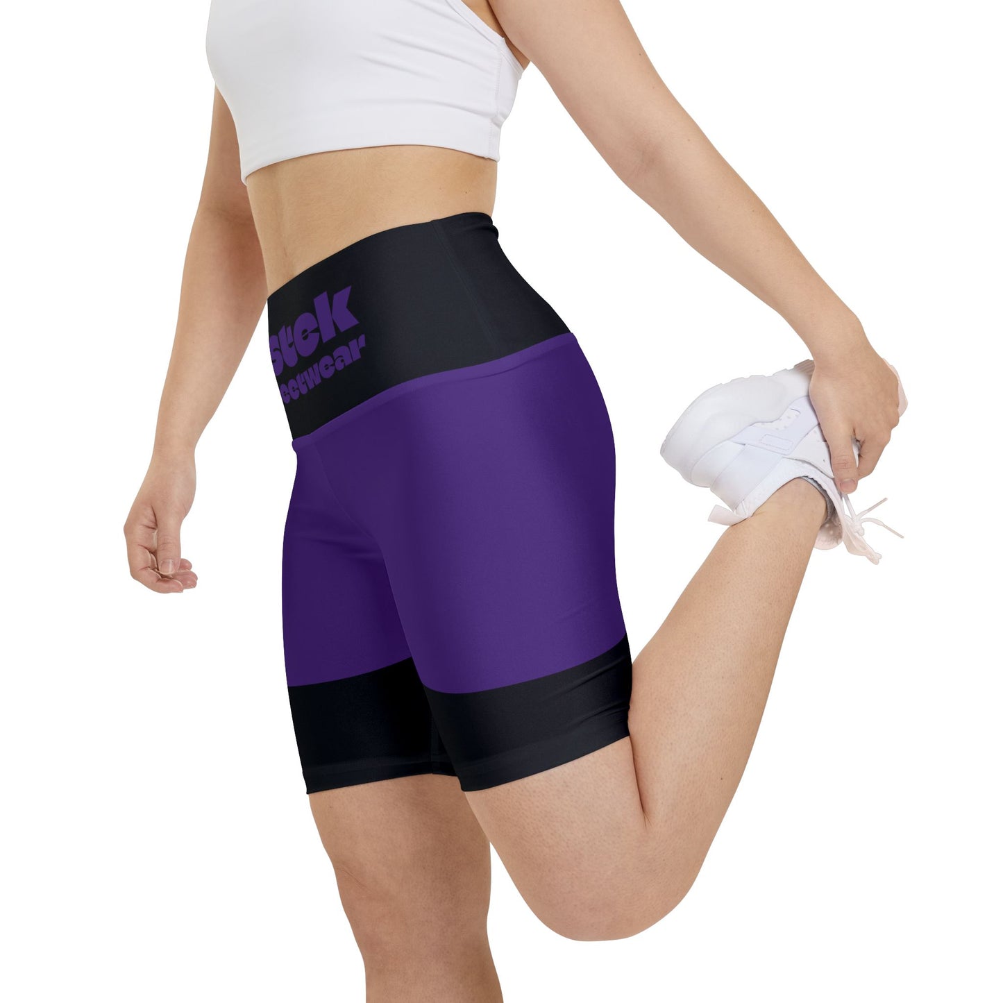 Astek Streetwear purple Workout Shorts